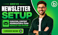 set up goodbits newsletter curation content aggregation team newsletter setup