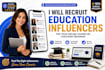 recruit education influencers for your online course or coaching program