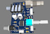 design rf, antenna pcb with amplifier, audio interface, mic preamp, power supply