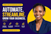 build make com automation, API integration, make automation, CRM, ai automation