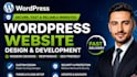 design and develop a professional wordpress website and blog