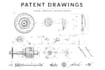 draw uspto patent drawing, utility patent illustration and technical drawing
