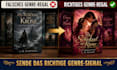 gestalte ein romantasy oder dark romance cover, das auf booktok verkauft