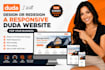 design or redesign a responsive duda website for your business