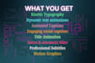 do text animation and kinetic typography