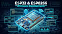 develop esp32 and esp8266 firmware using esp idf and freertos
