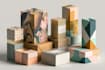 make packaging box dieline, die cut and cut lines template