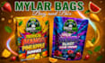 design cbd mylar bag, weed packaging, cannabis packaging cbd pouch design