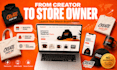 fourthwall website redesign fourthwall store print on demand website development