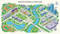 draw unique isometric map illustration flat design 2d isometric map
