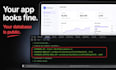audit and secure your vibe coded app supabase rls base44 app exposed api keys