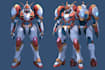 make illustration and concept , and robot