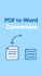 data entry, excel, word and pdf to word typing