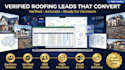 provide verified roofing contractor leads with owner emails