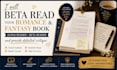 beta read your romance book, alpha read fantasy and provide detialed critique