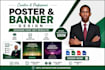 design eye catching posters and banners