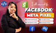 setup meta pixel or fix facebook pixel conversion API tracking for meta ads