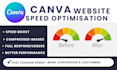 fix canva website not loading fast compress page image boost canva speed boost