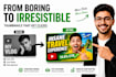 design professional youtube thumbnails that boost CTR