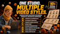create cinematic 3d ai animation and commercial ad video