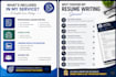 write an ats resume, professional CV and cover letter that gets interview