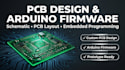design pcb and develop arduino firmware
