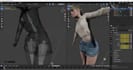 optimize avatar for talkinghead,google cloud tts,threejs glb,r3f,idle animation