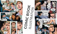 do comic book illustration graphic novel comic artist comic strip comic page art