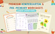 design kindergarten worksheets for the kids