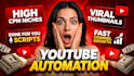 edit faceless automation video, youtube video editing