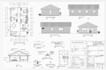 do autocad 2d architectural floor plan, house plan site plan drafting, blueprint
