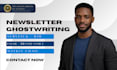 ghostwrite your substack or b2b email newsletter in your brand voice