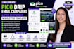 create pico drip email campaign pico responsive newsletter template