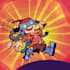 create a stylized cartoon character illustration