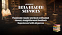 read beta manuscripts and provide feedback