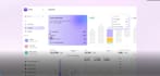 create ai saas explainer video, fintech software demo, UI animation