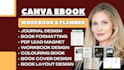 design editable canva ebook,canva workbook, journal redesign canva,canva ebook
