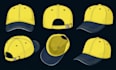 design a professional cap tech pack, baseball cap and hat technical drawing