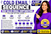 write cold email sequence, b2b sales email copywriting follow up for leads