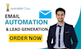 configure jackrabbit class gymnastics dance swim school email automation