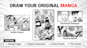 draw manga pages, manga panels or manga comic professionally