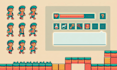 design pixel game asset, game sprite, vector 2d game asset, tilemaps, game UI UX