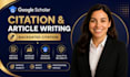 increase citation to google scholar