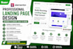develop wordpress landing page using elementor