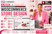 build a woocommerce website, wordpress ecommerce store, online store design