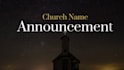 create cinematic church sermon bumper