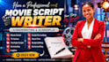 do movie script screenplay feature film screenwriting stage play comedy script