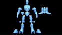 create printable model, resin robot statue collectible stl model naval ship  kit