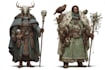 draw dnd character design and illustration