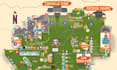 create custom event map, venue map, vector map and site plan